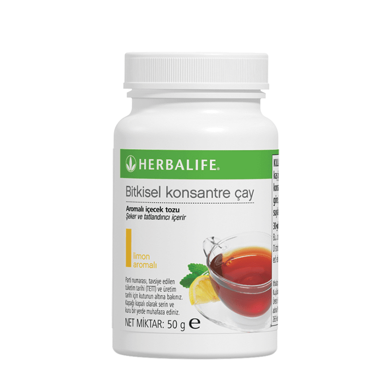 Herbalife Bitkisel Konsantre Çaylar Limon Aromalı 50g - Herbalife Türkiye - Herbalife Satin Al - Herbalife