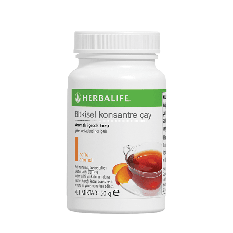 Herbalife Bitkisel Konsantre Çaylar Şeftali 50g - Herbalife Türkiye - Herbalife Satin Al - Herbalife