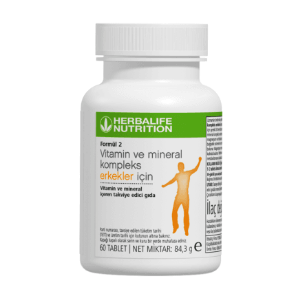 Herbalife Formül2 Vitamin ve Mineral Kompleks Erkek Herbalife Formül2 Vitamin ve Mineral Kompleks Kadın Herbalife - Herbalife Türkiye - Herbalife Satin Al - Herbalife