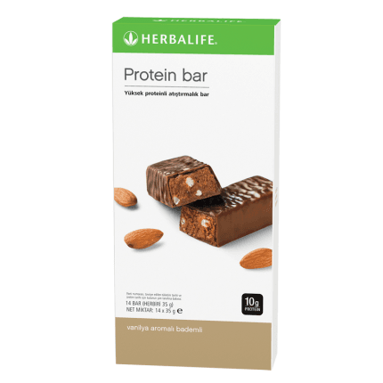 Herbalife Protein Bar Bademli 14'lü Paket - Herbalife Türkiye - Herbalife Satin Al