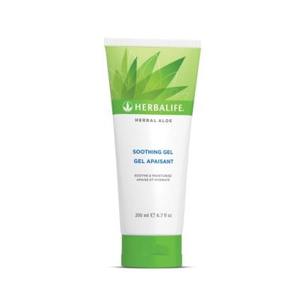 Herbalife Aloe Rahatlatıcı Jel 200 ml, Aloe Vera özlü nemlendirici jel, güneş sonrası bakım, paraben içermeyen vegan formül.