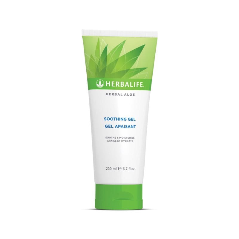 Herbalife Aloe Rahatlatıcı Jel 200 ml, Aloe Vera özlü nemlendirici jel, güneş sonrası bakım, paraben içermeyen vegan formül.